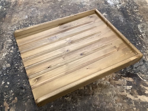 Large sloping pine draining - sloping,