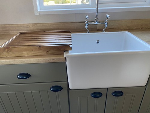 Raised draining board - draining,